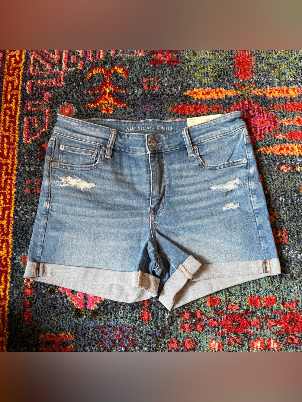 NWT American eagle midi shorts
